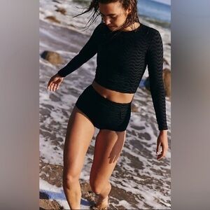 NWT Seea x Free People Palomar Top (XS) & Georgia High Waist Surf Bottoms (S)